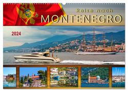 Reise nach Montenegro (Wandkalender 2024 DIN A2 quer), CALVENDO Monatskalender von Roder,  Peter