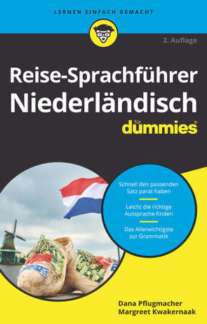Reise-Sprachführer Niederländisch für Dummies von Kwakernaak,  Margreet, Pflugmacher,  Dana
