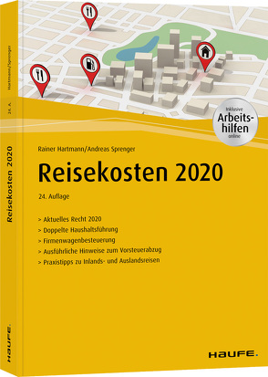 Reisekosten 2020 – inkl. Arbeitshilfen online von Hartmann,  Rainer, Sprenger,  Andreas