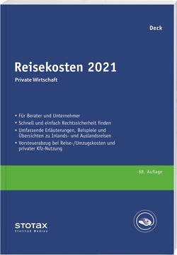 Reisekosten 2021 von Deck,  Wolfgang