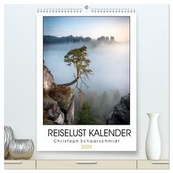 Reiselust Kalender (hochwertiger Premium Wandkalender 2024 DIN A2 hoch), Kunstdruck in Hochglanz von Schaarschmidt,  Christoph