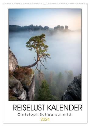Reiselust Kalender (Wandkalender 2024 DIN A2 hoch), CALVENDO Monatskalender von Schaarschmidt,  Christoph
