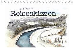 Reiseskizzenbuch (Tischkalender 2021 DIN A5 quer) von Notroff,  Jens