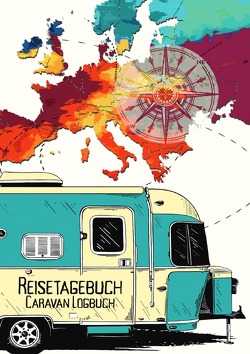 Reisetagebuch Caravan Logbuch von Grafik,  Musterstück