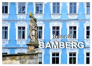 Reiseziel Bamberg (Wandkalender 2024 DIN A2 quer), CALVENDO Monatskalender von Schwarze,  Nina
