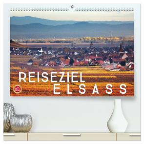 Reiseziel Elsass (hochwertiger Premium Wandkalender 2024 DIN A2 quer), Kunstdruck in Hochglanz von Cross,  Martina