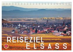 Reiseziel Elsass (Tischkalender 2024 DIN A5 quer), CALVENDO Monatskalender von Cross,  Martina