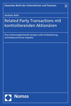 Related Party Transactions mit kontrollierenden Aktionären von Roth,  Andreas