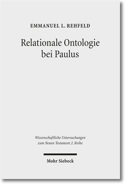 Relationale Ontologie bei Paulus von Rehfeld,  Emmanuel L.