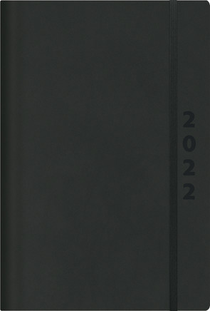 ReLeather Daily schwarz 2022 von Korsch Verlag