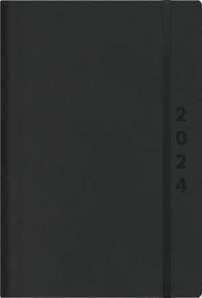 ReLeather Daily schwarz 2024 von Korsch Verlag