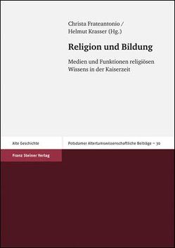 Religion und Bildung von Frateantonio,  Christa, Krasser,  Helmut