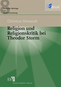 Religion und Religionskritik bei Theodor Storm von Demandt,  Christian