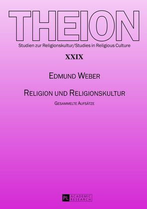 Religion und Religionskultur von Weber,  Edmund