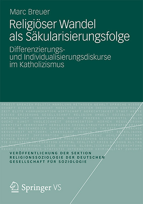 Religiöser Wandel als Säkularisierungsfolge von Breuer,  Marc