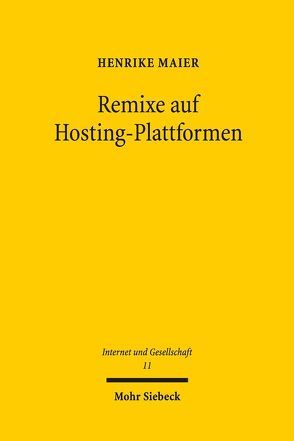 Remixe auf Hosting-Plattformen von Maier,  Henrike