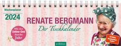 Renate Bergmann – Der Tischkalender 2024 von Bergmann,  Renate