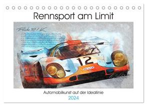 Rennsport am Limit (Tischkalender 2024 DIN A5 quer), CALVENDO Monatskalender von Michalak,  Bernd