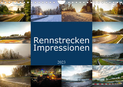 Rennstrecken Impressionen (Wandkalender 2023 DIN A4 quer) von Liepertz,  Patrick