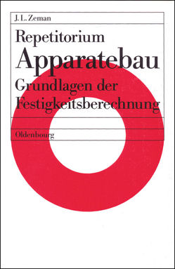 Repetitorium Apparatebau von Zeman,  Josef L.