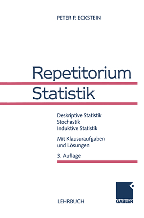 Repetitorium Statistik von Eckstein,  Peter P.