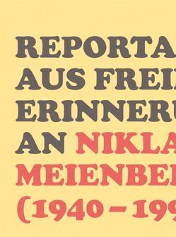 Reportagen aus Freiburg von Good,  Martin, Haenni,  Urs, Zehnder-Jörg,  Silvia