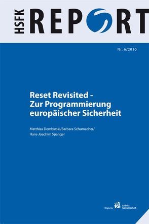 Reset Revisited von Dembinski,  Matthias, Schumacher,  Barbara, Spanger,  Hans-Joachim
