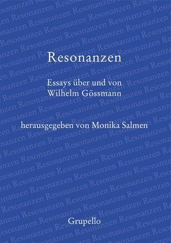 Resonanzen von Gössmann,  Wilhelm, Salmen,  Monika