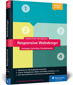 Responsive Webdesign von Ertel,  Andrea, Laborenz,  Kai