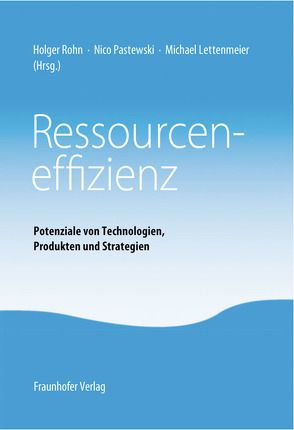 Ressourceneffizienz. von Lettenmeier,  Michael, Pastewski,  Nico, Rohn,  Holger