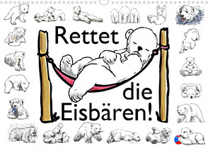 Rettet die Eisbären (Wandkalender 2023 DIN A3 quer) von Conrad,  Ralf