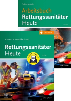 Rettungssanitäter Heute + Arbeitsbuch Rettungssanitäter Heute, Set von Luxem,  Jürgen, Runggaldier,  Klaus, Sambale,  Tobias