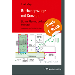 Rettungswege mit Konzept mit E-Book (PDF) von Mayr,  Josef