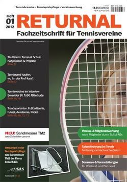 RETURNAL – Fachzeitschrift für Tennisvereine ( Ausgabe 2) von Mostafa,  Alexander