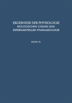 Reviews of Physiology, Biochemistry and Pharmacology 54 von Kramer,  K., Krayer,  O., Lehnartz,  E., Muralt,  A. v., Weber,  H. H.