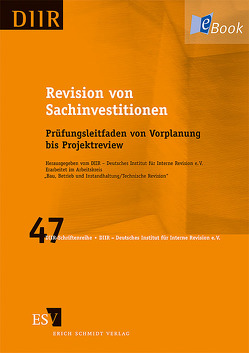 Revision von Sachinvestitionen von DIIR – Arbeitskreis "Bau,  Betrieb und Instandhaltung / Technische Revision"