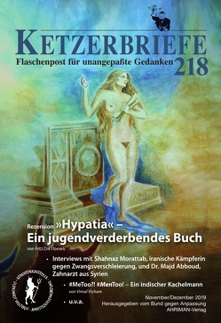 Rezension: »Hypatia«- Ein jugendverderbendes Buch von Hoevels,  Fritz Erik, Skalée,  Beate, Vichare,  Vimal, Vogel,  Ralph