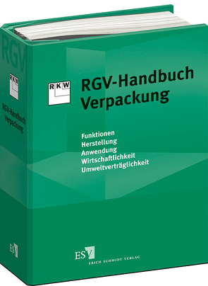 RGV-Handbuch Verpackung – Abonnement von Thiele,  Marcus