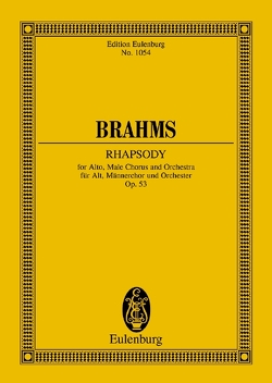 Rhapsodie von Brahms,  Johannes