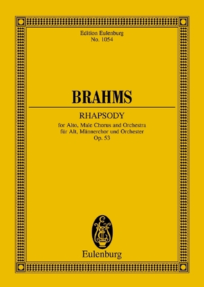 Rhapsodie von Brahms,  Johannes