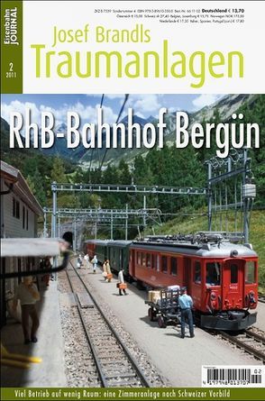 RhB-Bahnhof Bergün von Brandl,  Josef