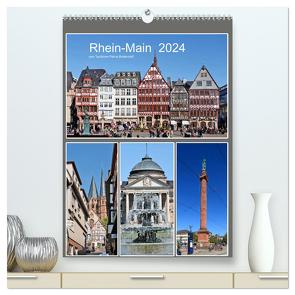 Rhein-Main 2024 vom Taxifahrer Petrus Bodenstaff (hochwertiger Premium Wandkalender 2024 DIN A2 hoch), Kunstdruck in Hochglanz von Bodenstaff,  Petrus