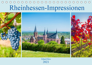 Rheinhessen-Impressionen (Tischkalender 2021 DIN A5 quer) von Hess,  Erhard