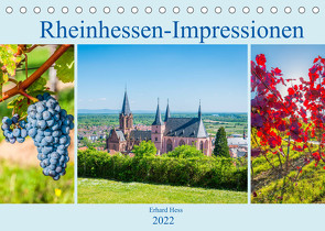 Rheinhessen-Impressionen (Tischkalender 2022 DIN A5 quer) von Hess,  Erhard