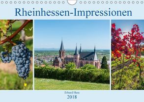 Rheinhessen-Impressionen (Wandkalender 2018 DIN A4 quer) von Hess,  Erhard