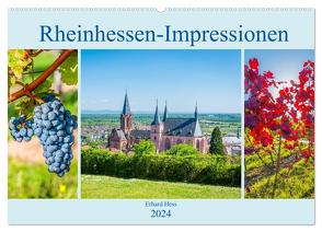 Rheinhessen-Impressionen (Wandkalender 2024 DIN A2 quer), CALVENDO Monatskalender von Hess,  Erhard