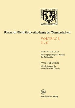 Rheinisch-Westfälische Akademie der Wissenschaften von Ziegler,  Hubert