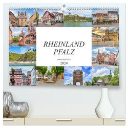 Rheinland Pfalz Impressionen (hochwertiger Premium Wandkalender 2024 DIN A2 quer), Kunstdruck in Hochglanz von Meutzner,  Dirk