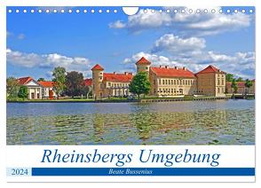 Rheinsbergs Umgebung (Wandkalender 2024 DIN A4 quer), CALVENDO Monatskalender von Bussenius,  Beate