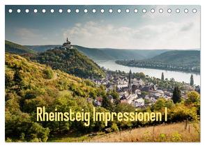 Rheinsteig Impressionen I (Tischkalender 2024 DIN A5 quer), CALVENDO Monatskalender von Hess,  Erhard